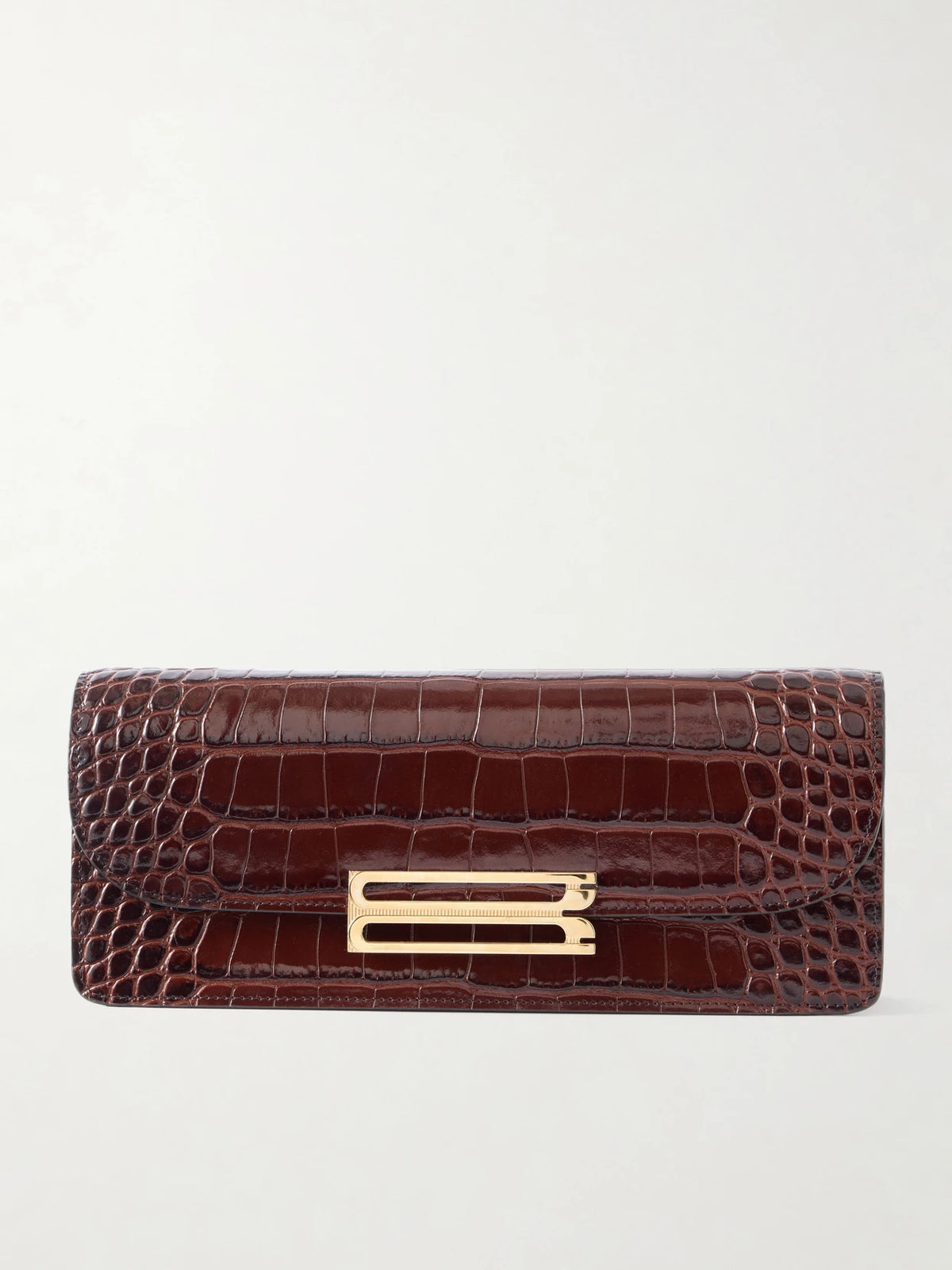 Dorian East-west Animal-print Clutch