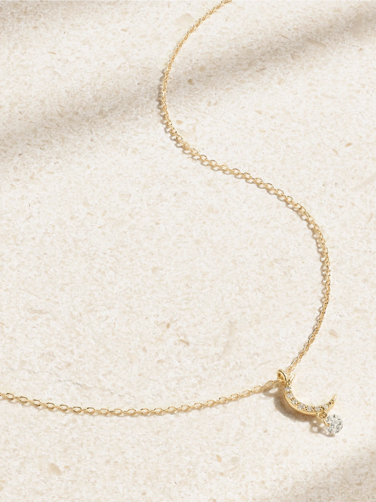 Séléné 18-karat Gold Diamond Necklace