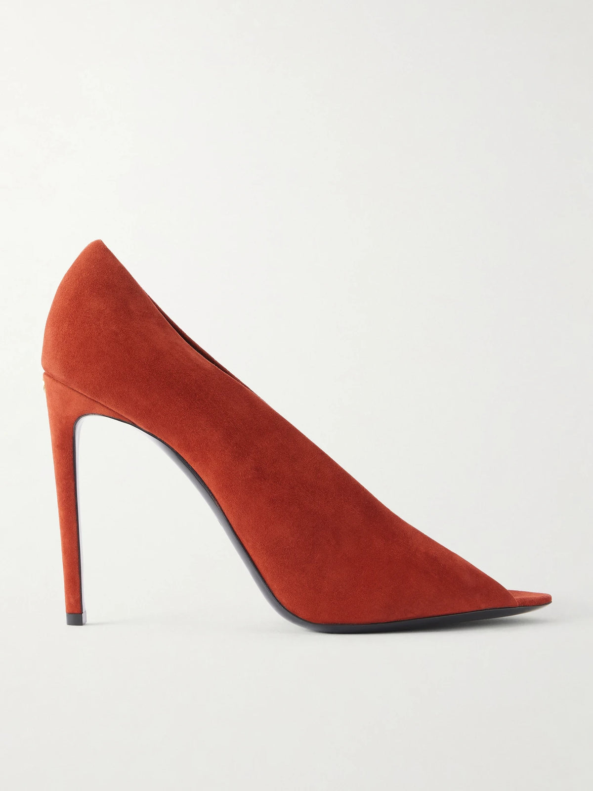 Révélé Pvc-trimmed Suede Sandals