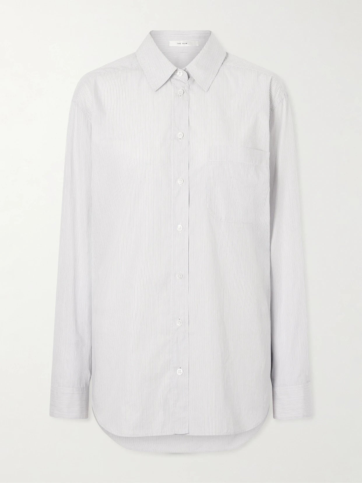Gavina Striped Cotton-poplin Shirt