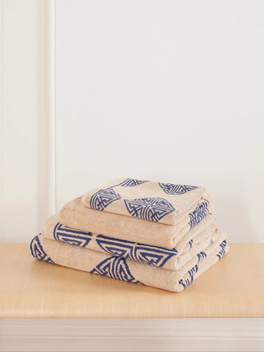 Autumn Sonata Agnes Essential Set Of Four Organic Cotton-terry Towels