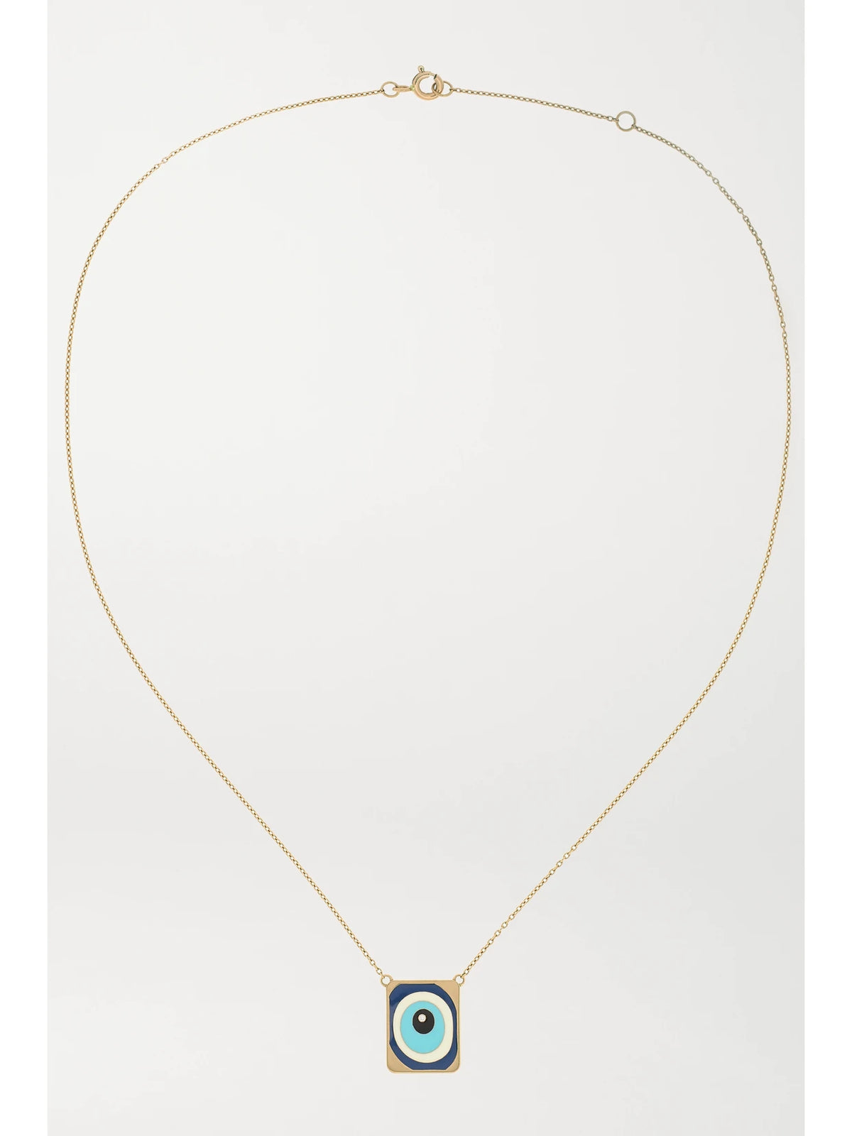 18-karat Rose Gold, Enamel And Diamond Necklace