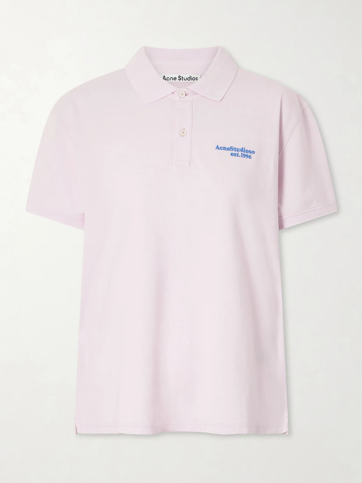 Embroidered Cotton-piqué Polo Shirt