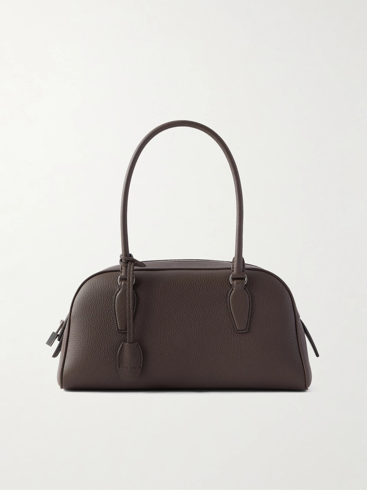 India Small Full-grain Leather Tote