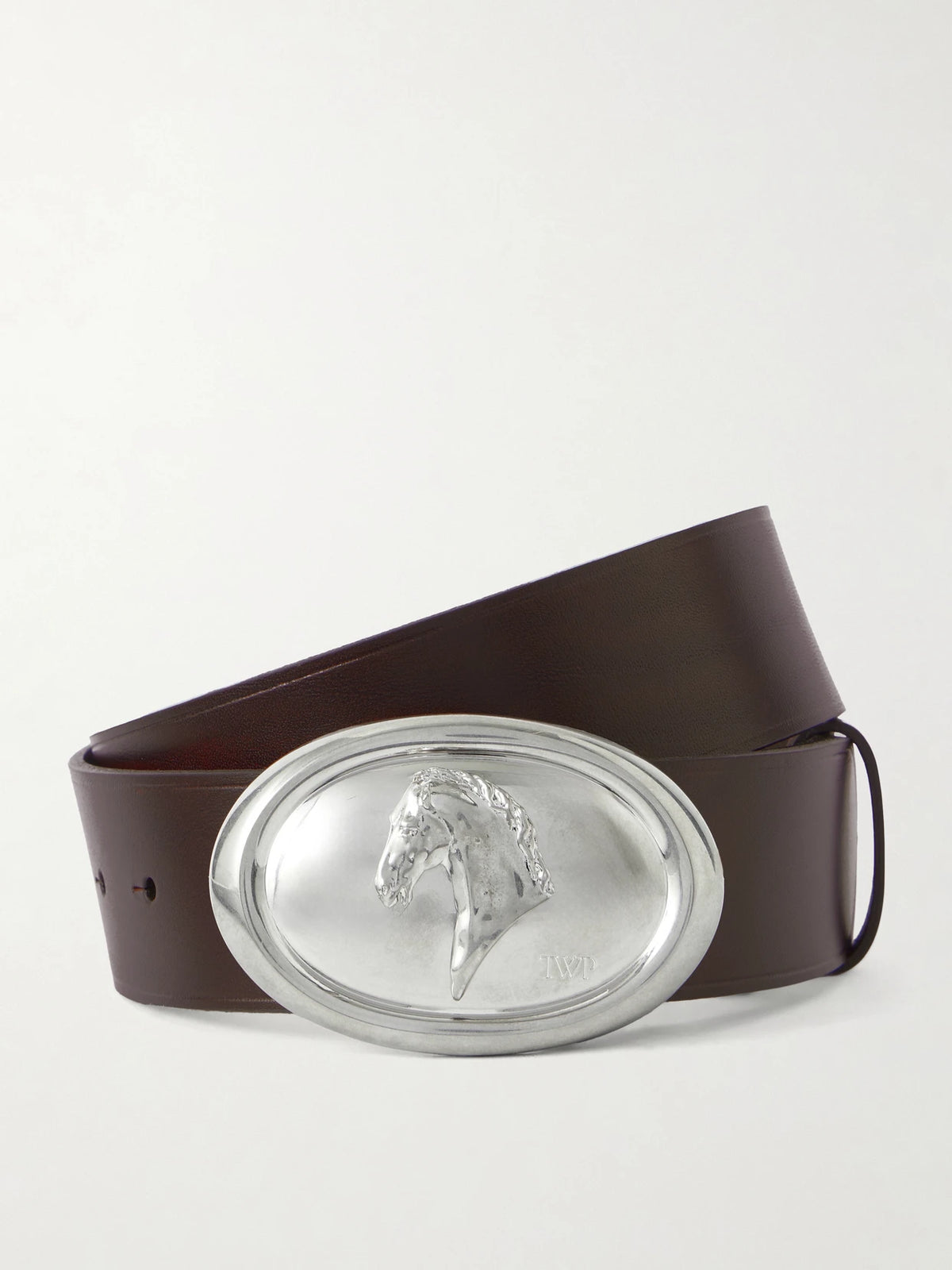 TWP Buckle Bunny Leather Belt