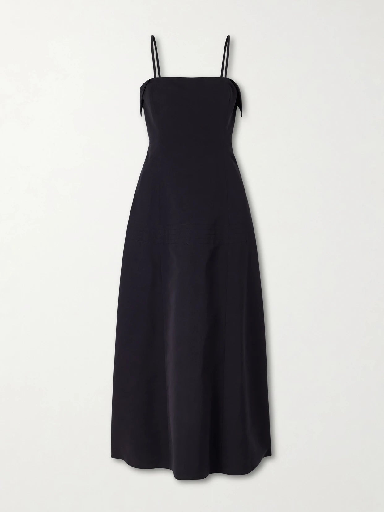 Neneh Cotton And Silk-blend Maxi Dress