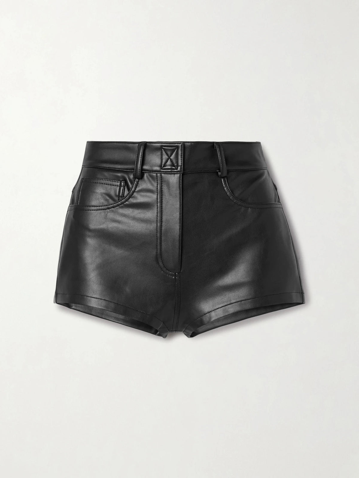 Leather-like Shorts
