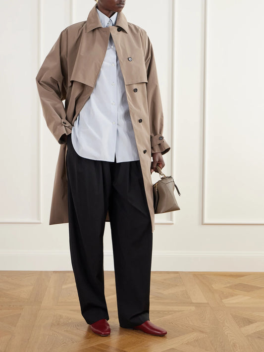 Image of Coats & Jackets. Product name - Shell Trench Coat in Multi colour by brand - Jil Sander