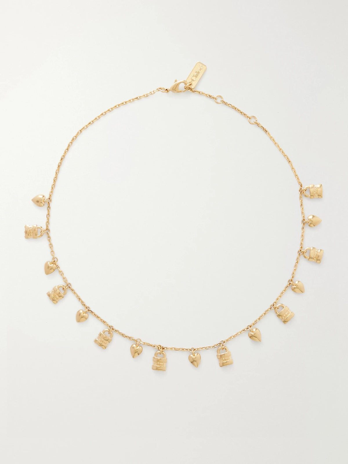 Charm Gold-tone Necklace