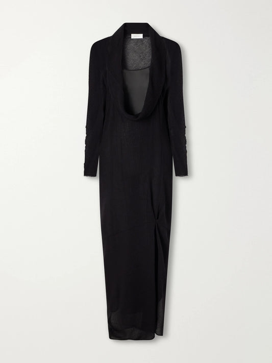 Ruohan Noris Wool-gauze Maxi Dress