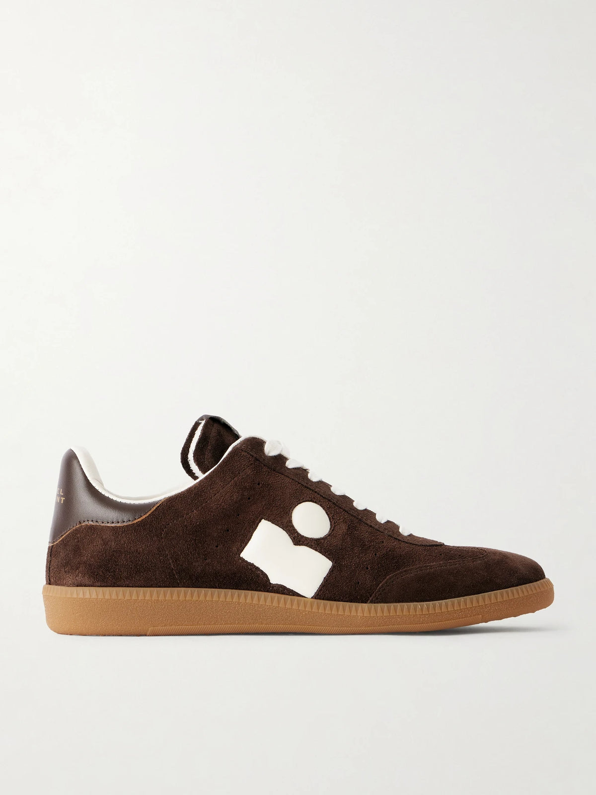 Bryce Leather-trimmed Suede Sneakers