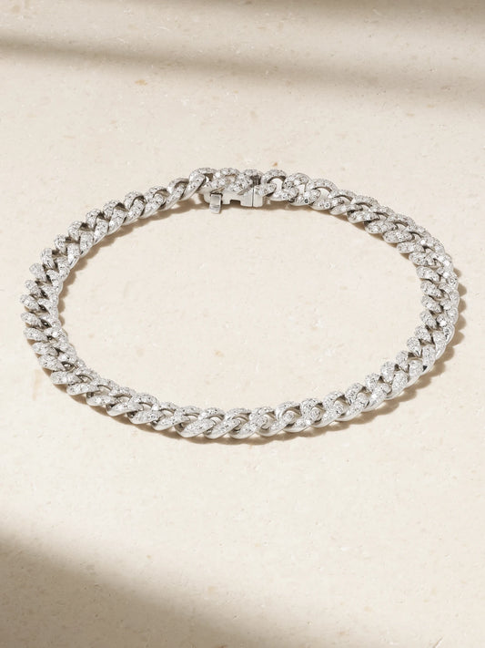 SHAY 18-karat White Gold Diamond Bracelet
