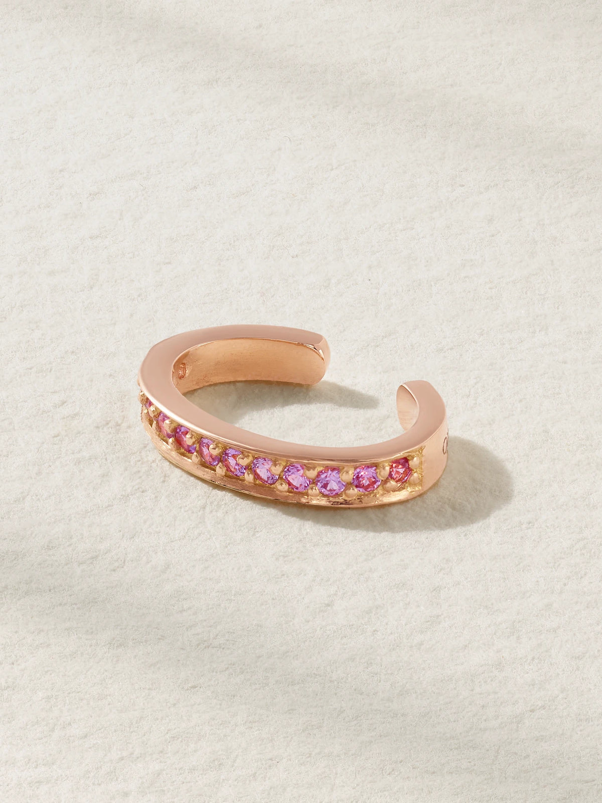 18-karat Rose Gold Sapphire Ear Cuff
