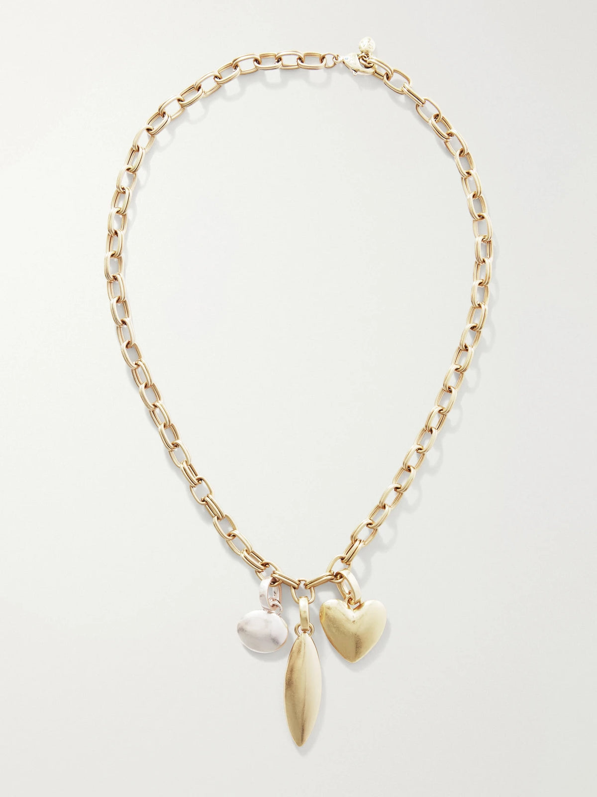 Roxanne Assoulin The Token Gold And Silver-tone Necklace