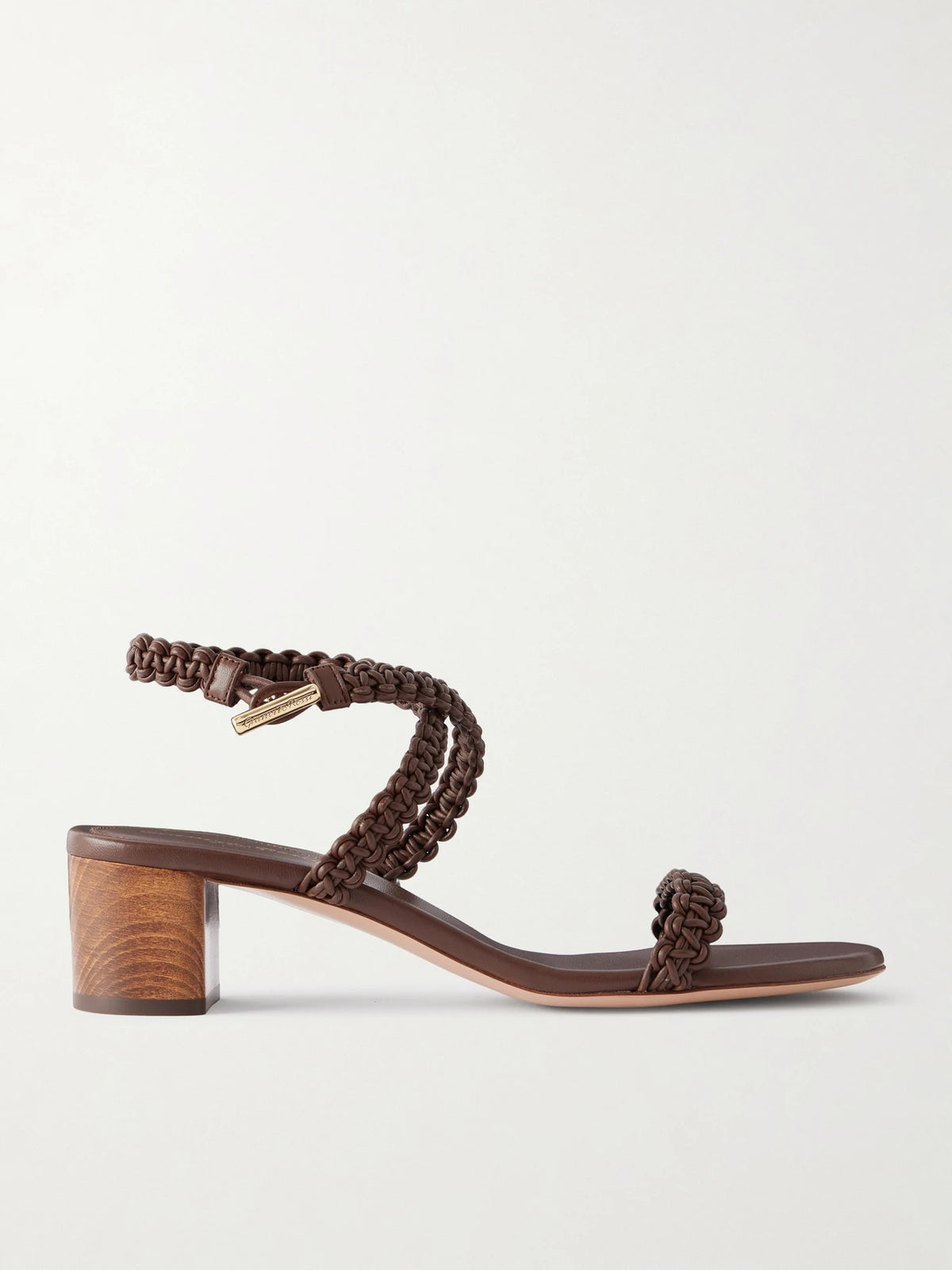 45 Braided Leather Sandals