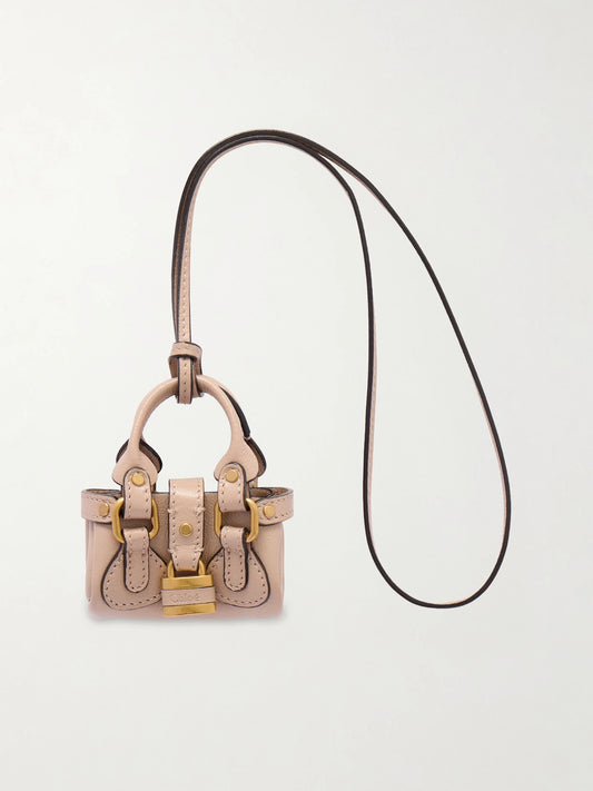 Mini Paddington Leather Keychain