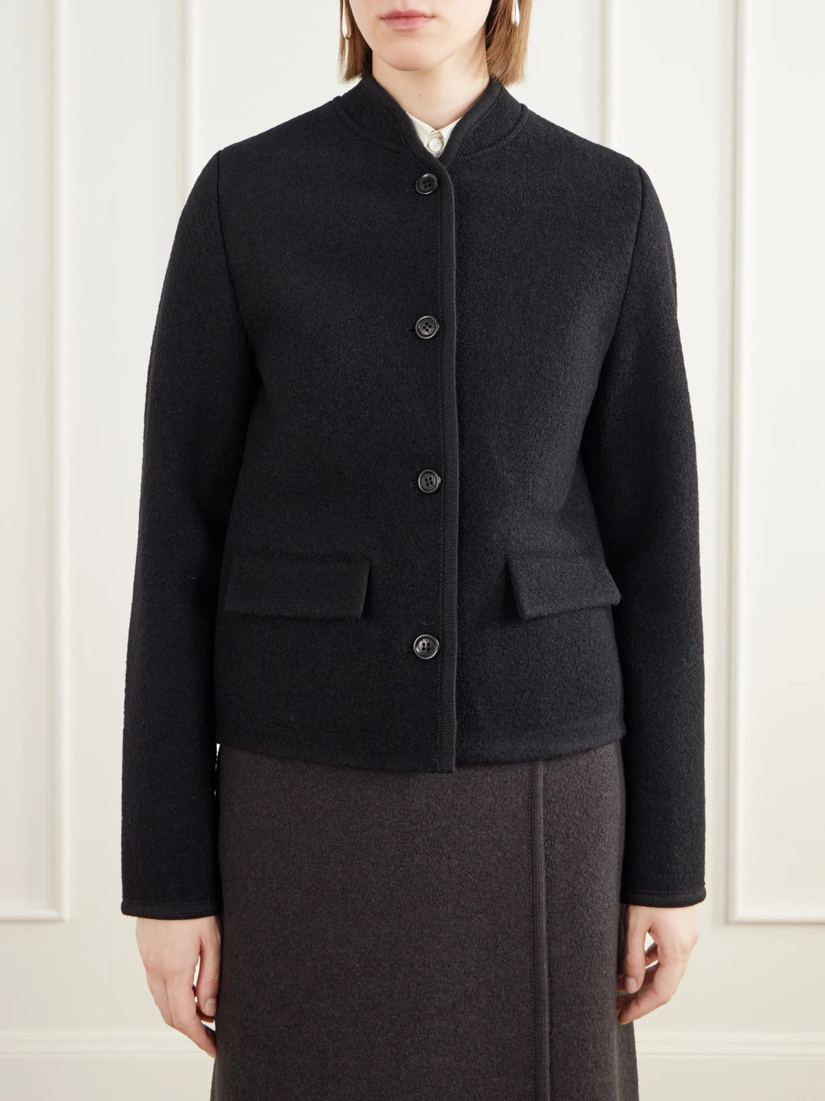 RIER Walker Felted Wool-fleece Jacket