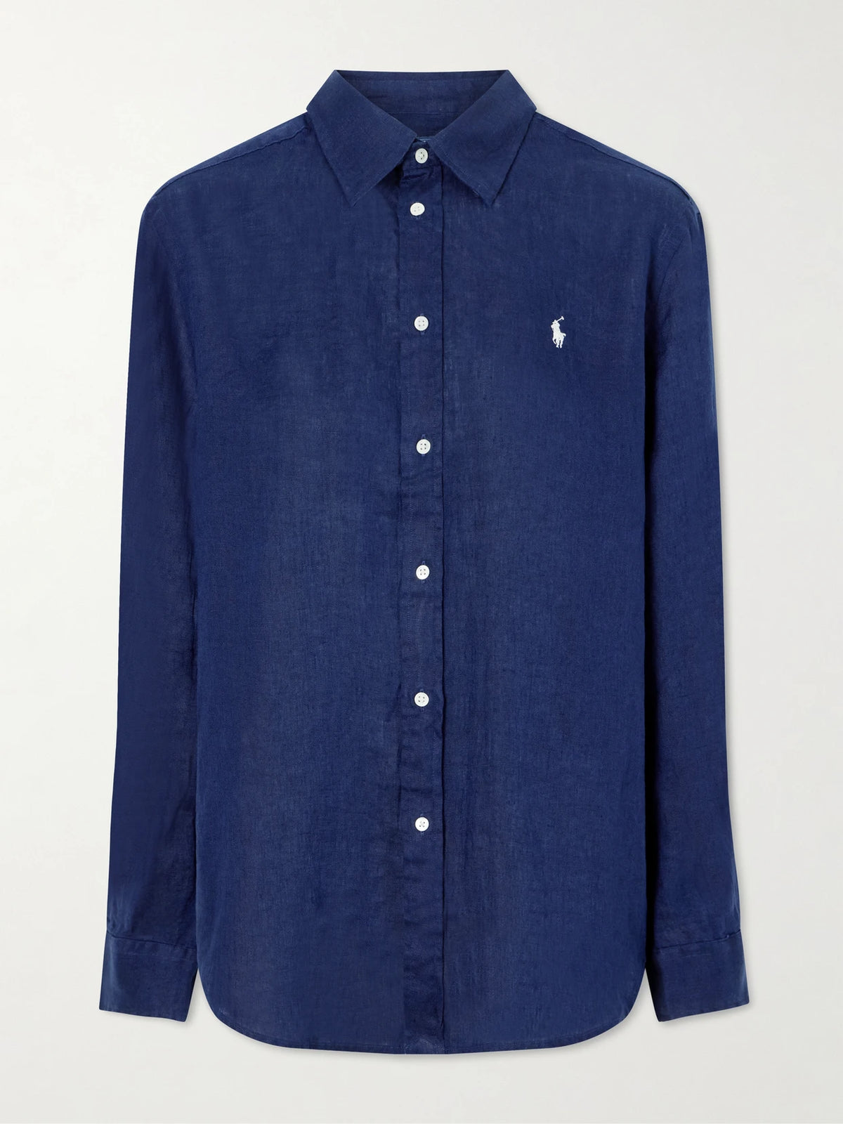 Embroidered Linen Shirt