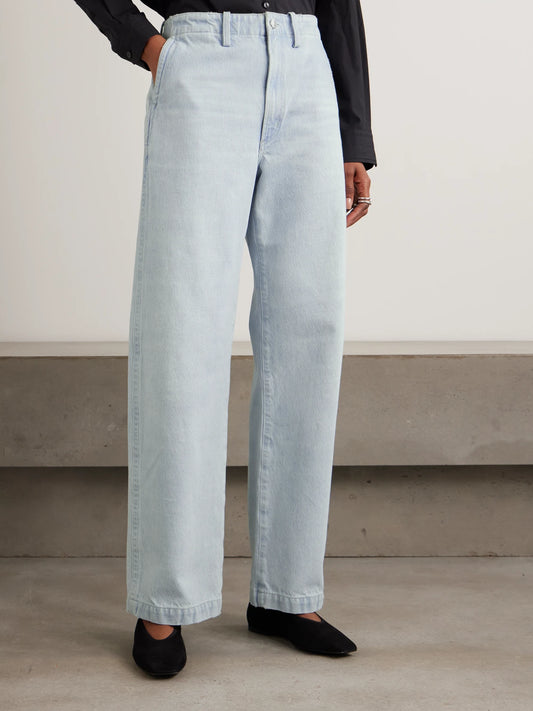 + Maria Mcmanus Mid-rise Wide-leg Jeans