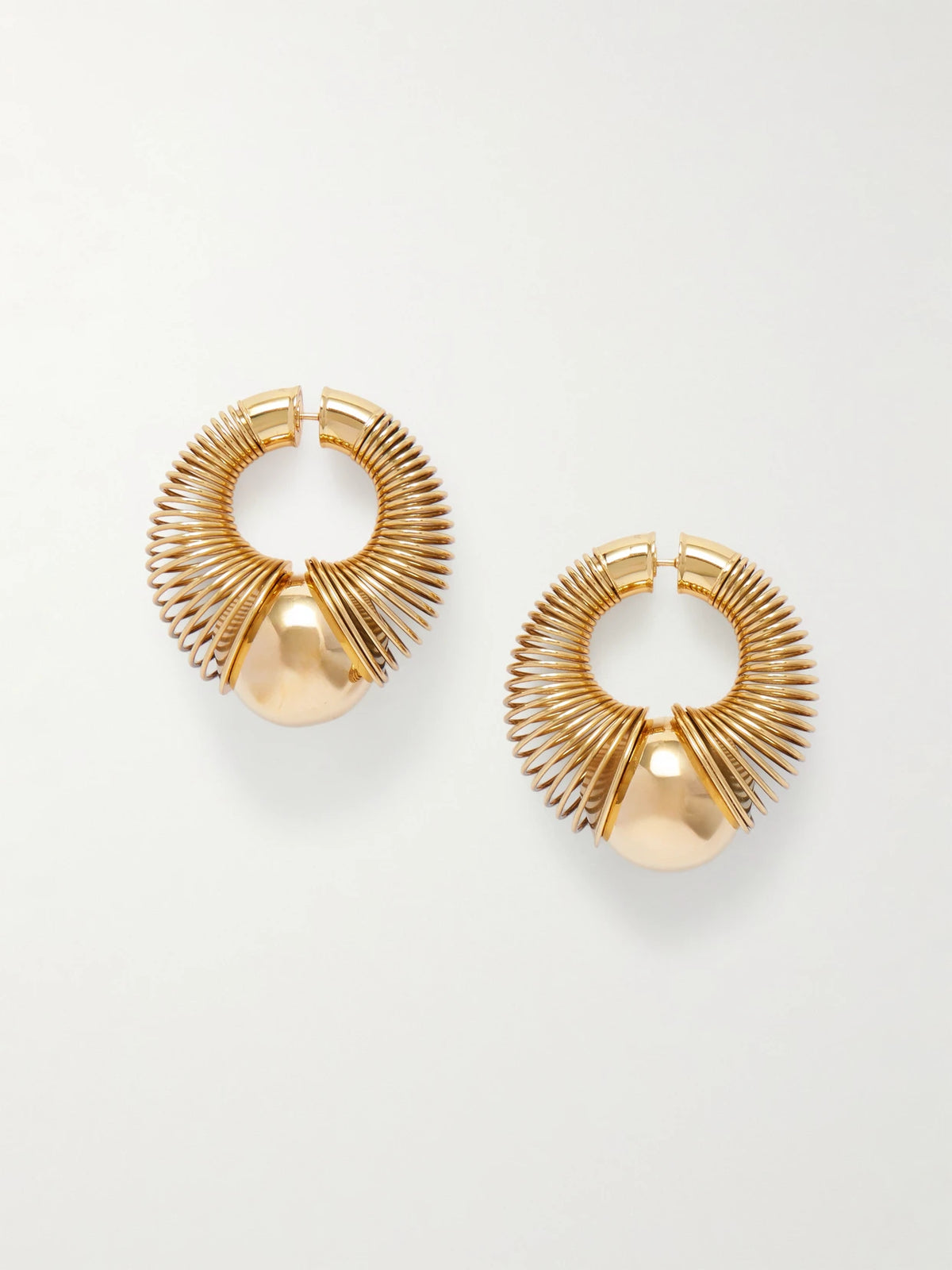 Gold-tone Hoop Earrings