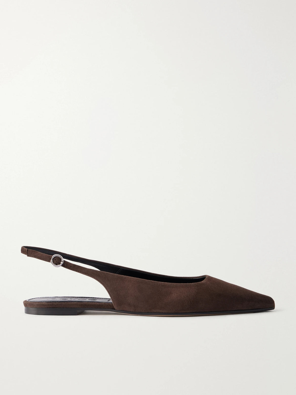 Aeyde Annora Suede Slingback Flats