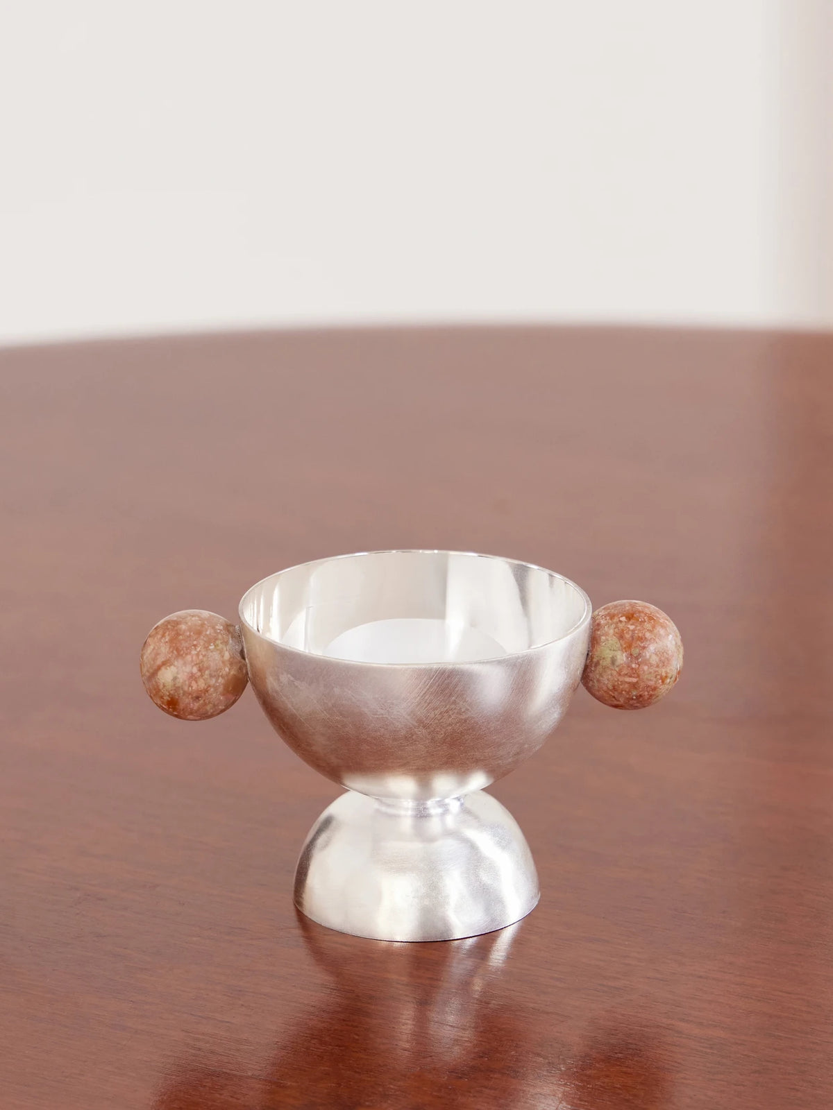Natalia Criado Silver-plated And Stone Egg Cup