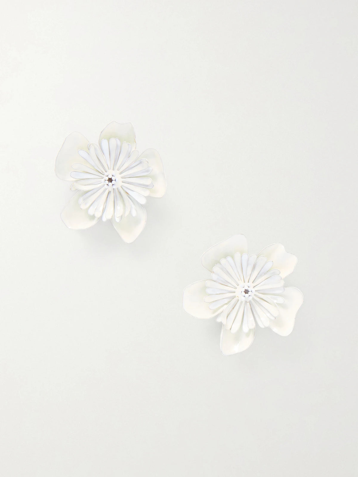 Oversized Resin Clip Earrings