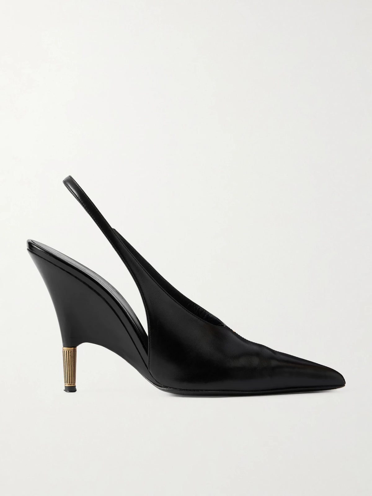 Bella Leather Slingback Pumps
