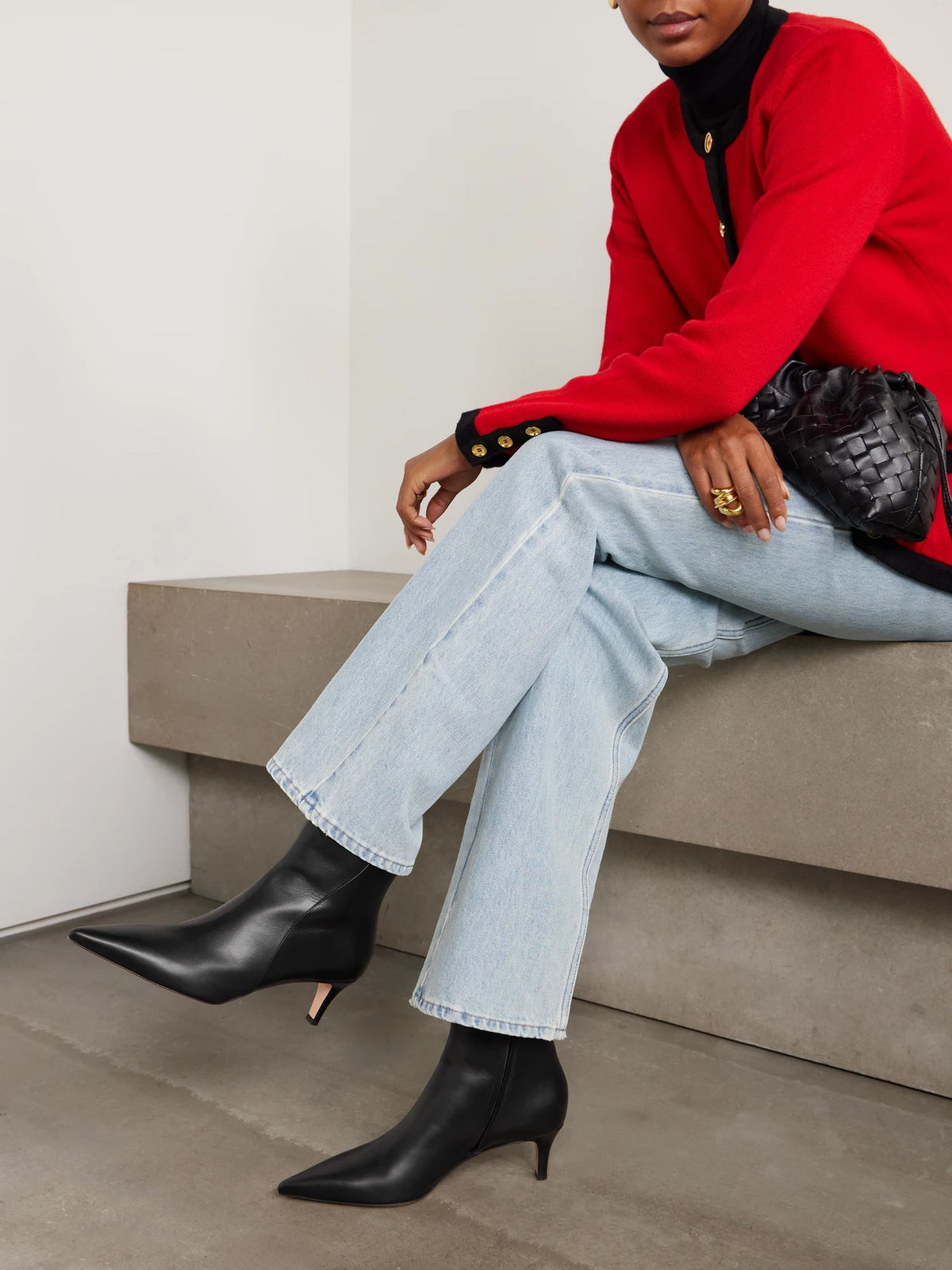 Levy 55 Leather Ankle Boots