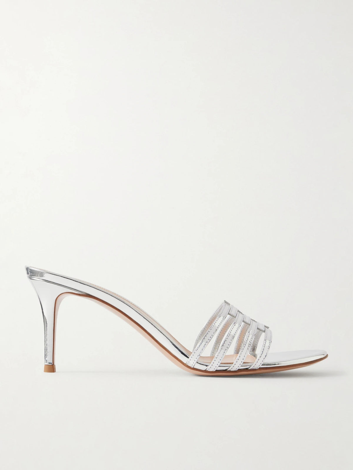 70 Metallic Leather Sandals