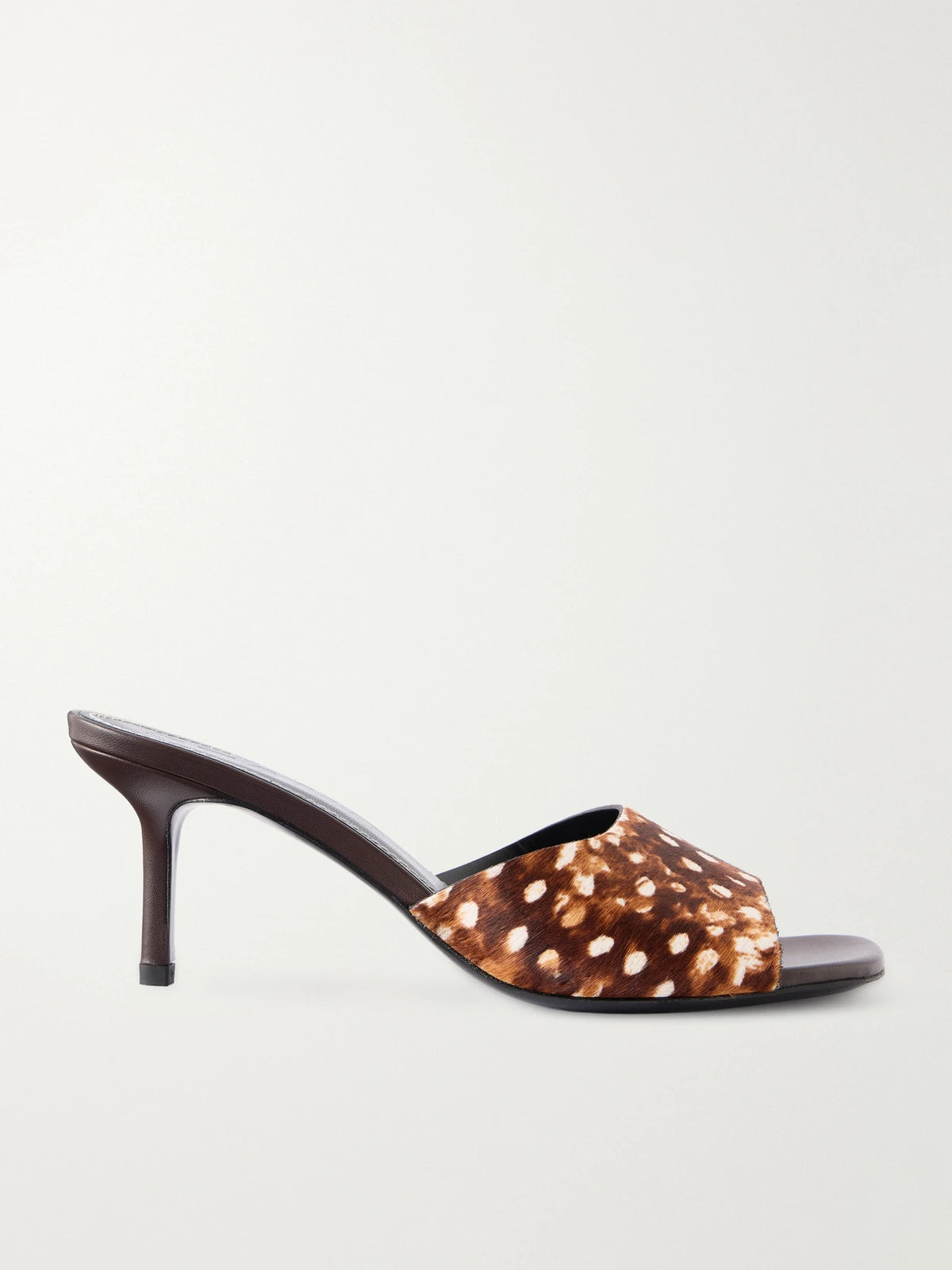 STAUD Bea Calf Hair Mules