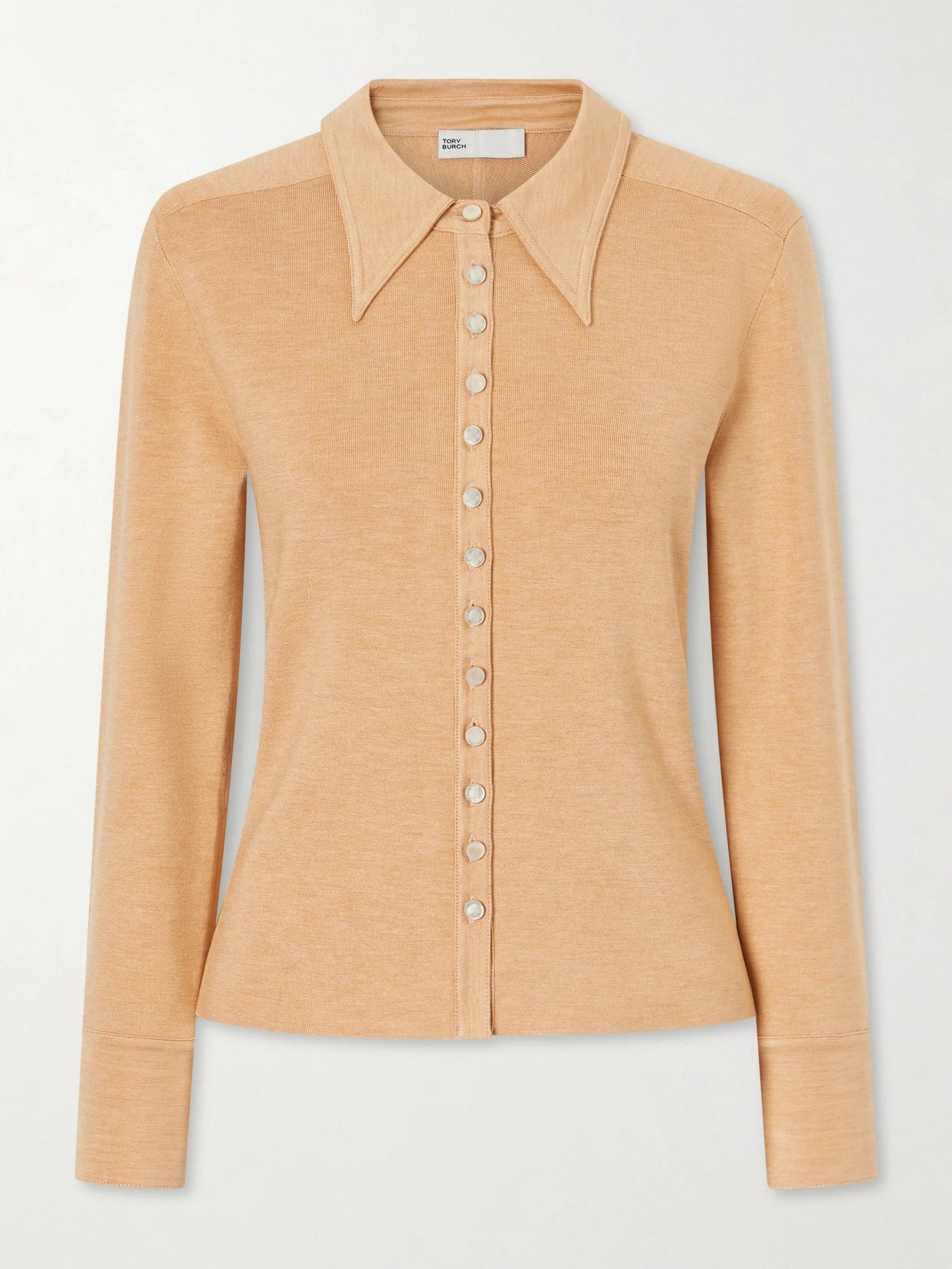 Silk-blend Polo Shirt