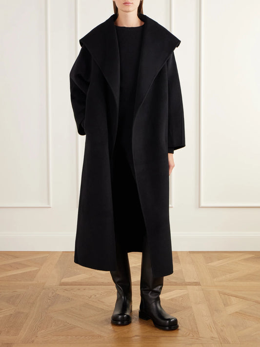 Image of Boots. Product name - Defender Leather Knee Boots in Black colour by brand - CHRISTEN