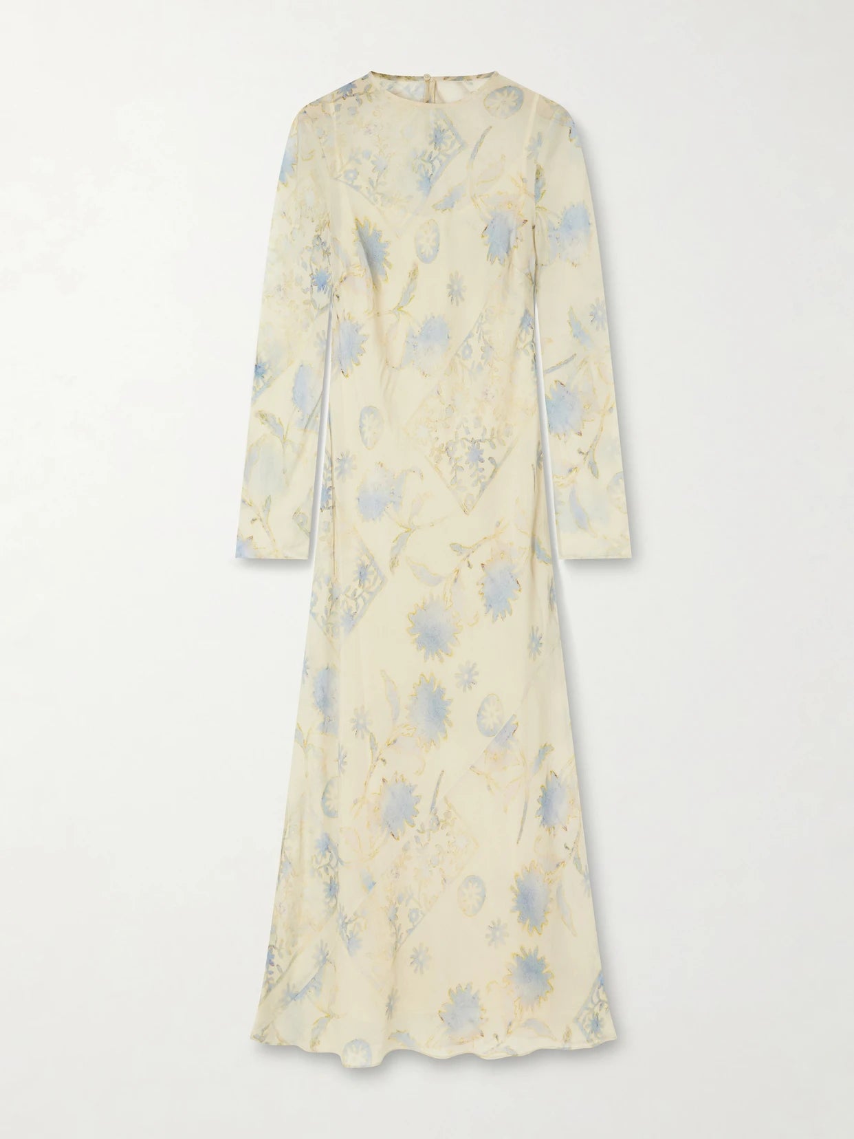 Cecile Floral-print Georgette Maxi Dress