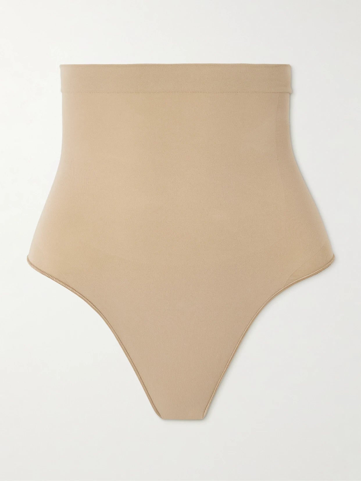 Seamless Sculpt High-waisted Thong - Clay