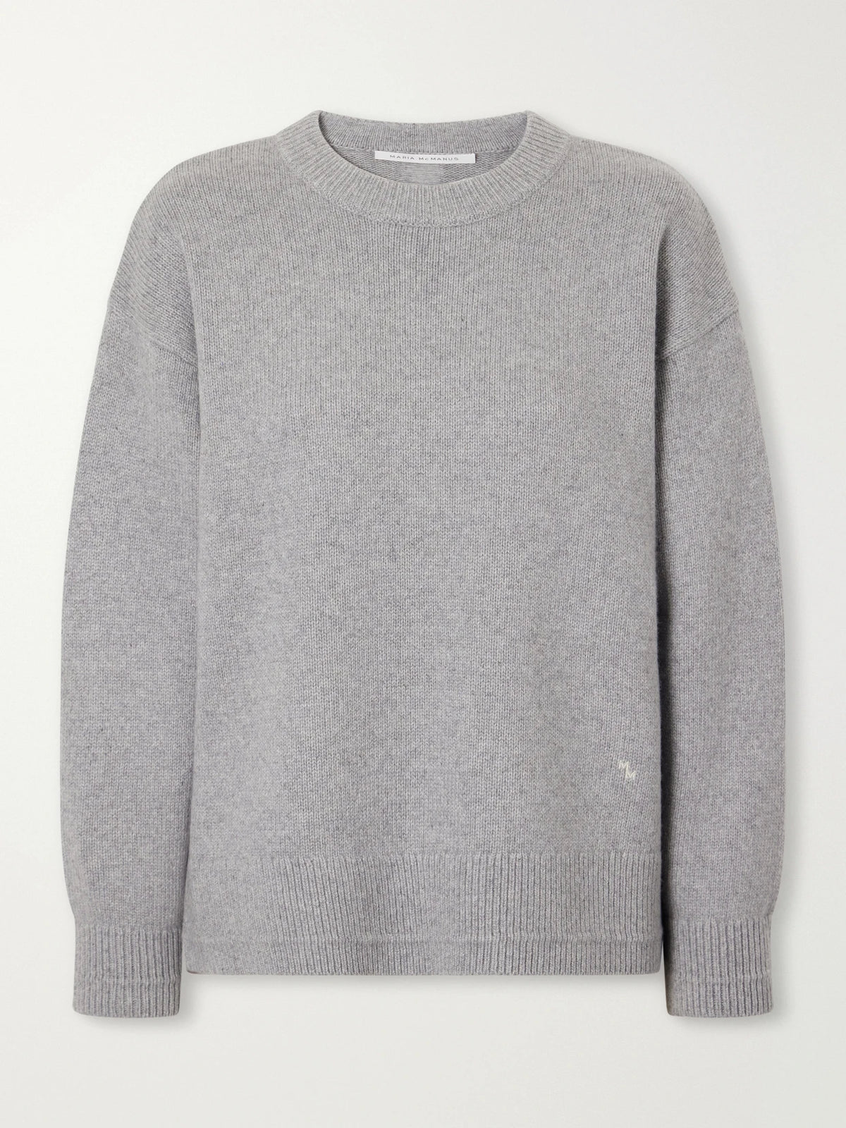 Maria McManus Ladder Stitch Cashmere And Cotton-blend Sweater