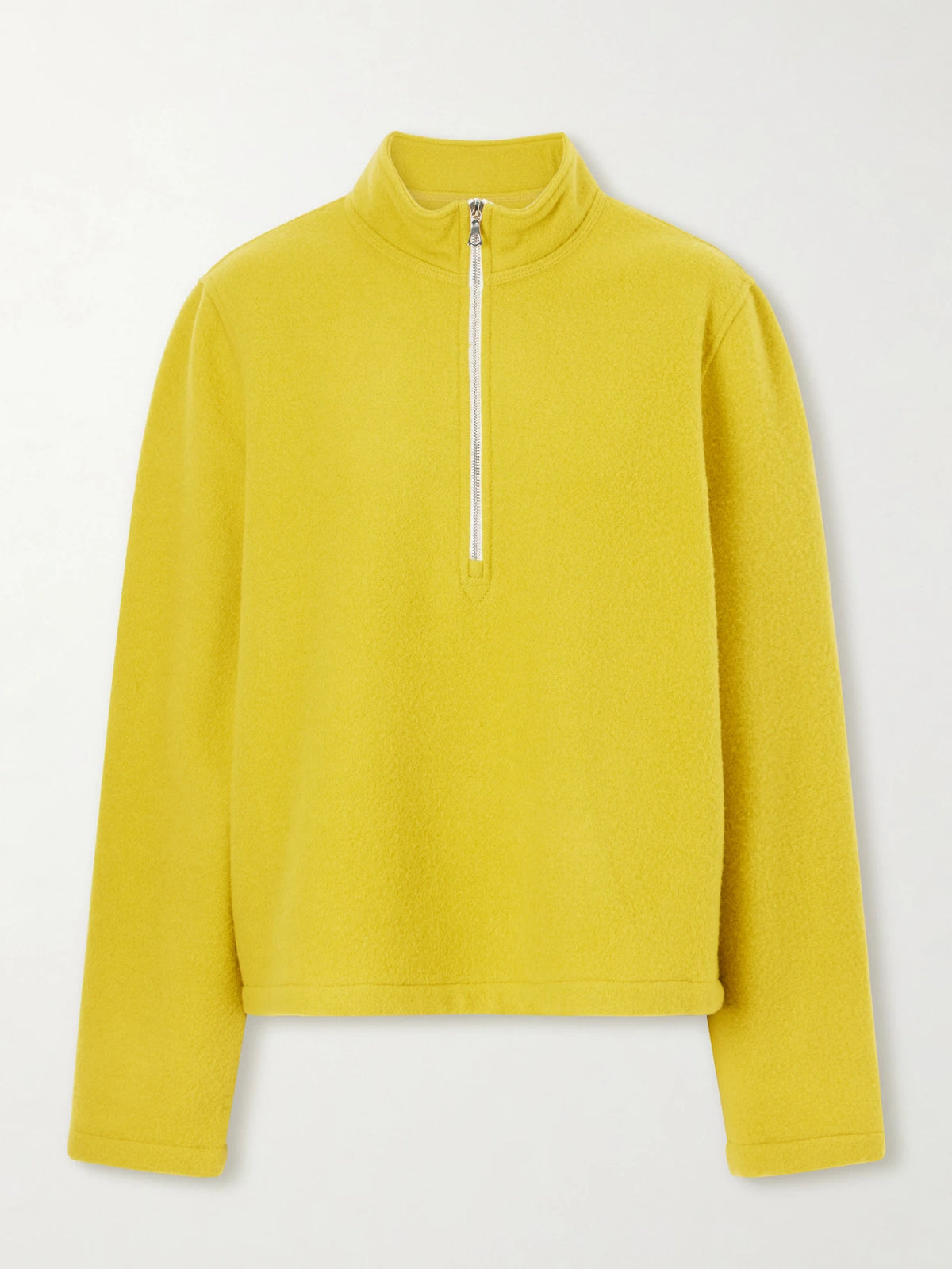 RIER City Virgin Wool-fleece Half-zip Sweater