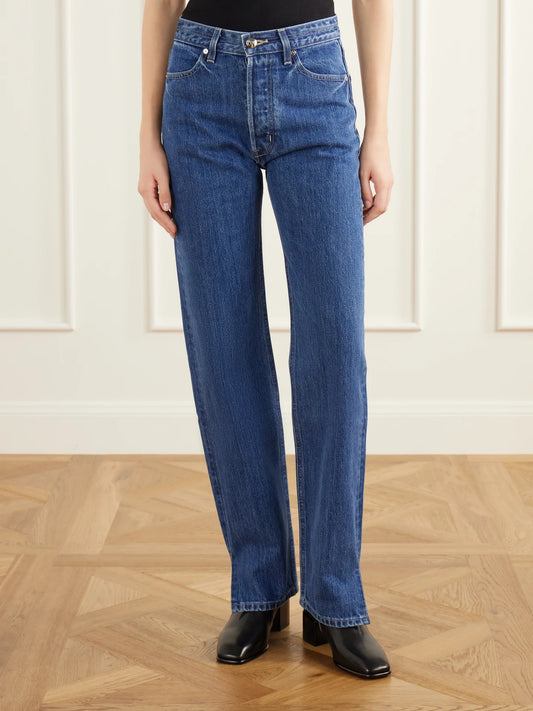 RÙADH The Agnes High-rise Straight-leg Jeans