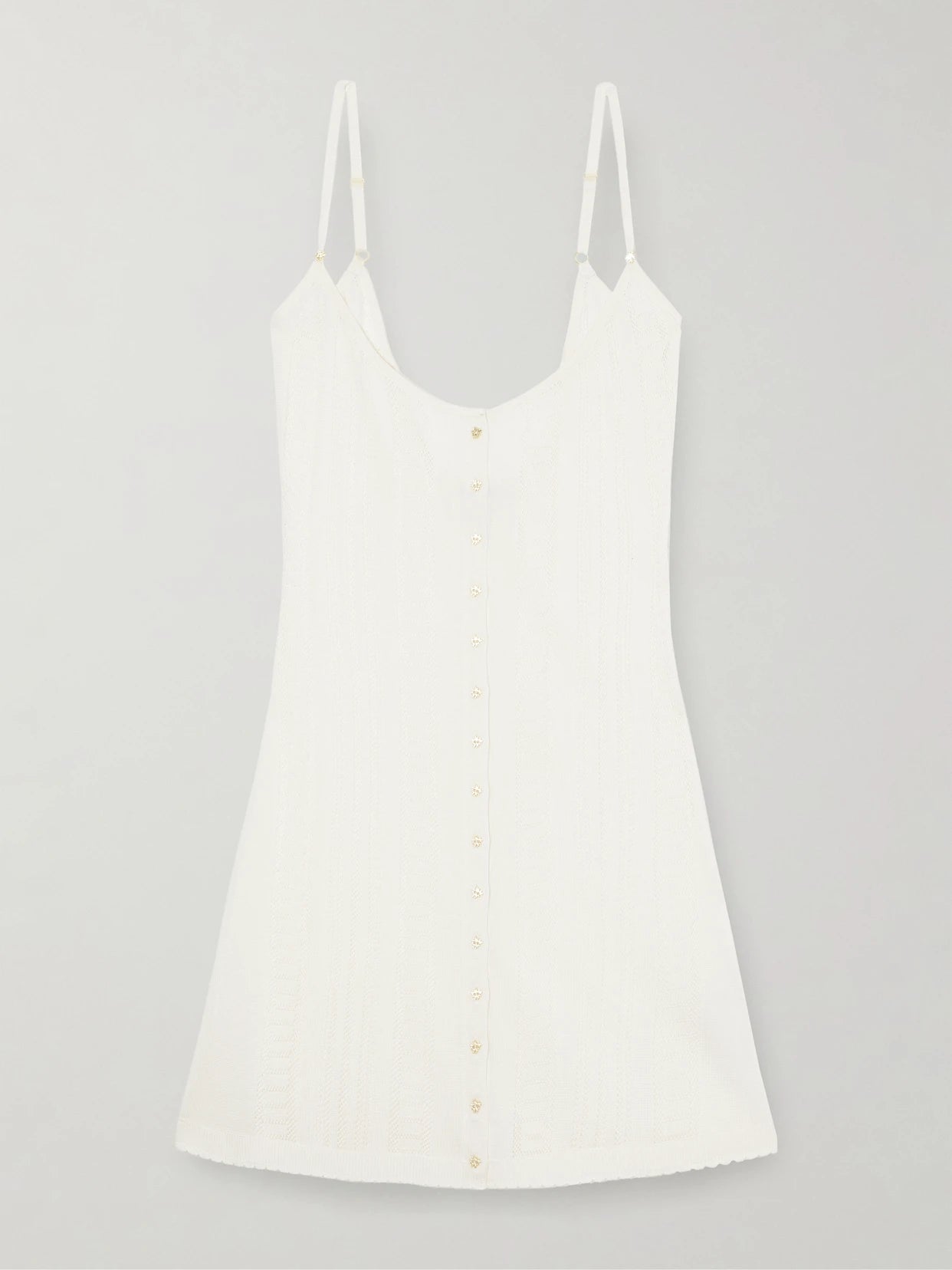 Guayabera Knitted Mini Dress
