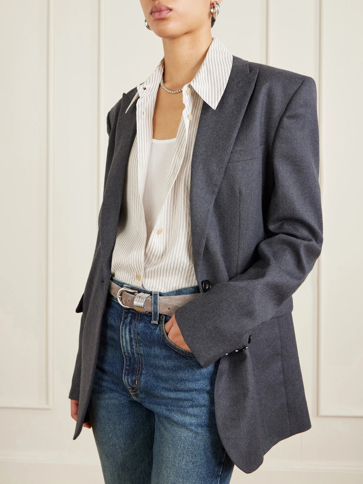 Hollyhock Suede Waist Belt