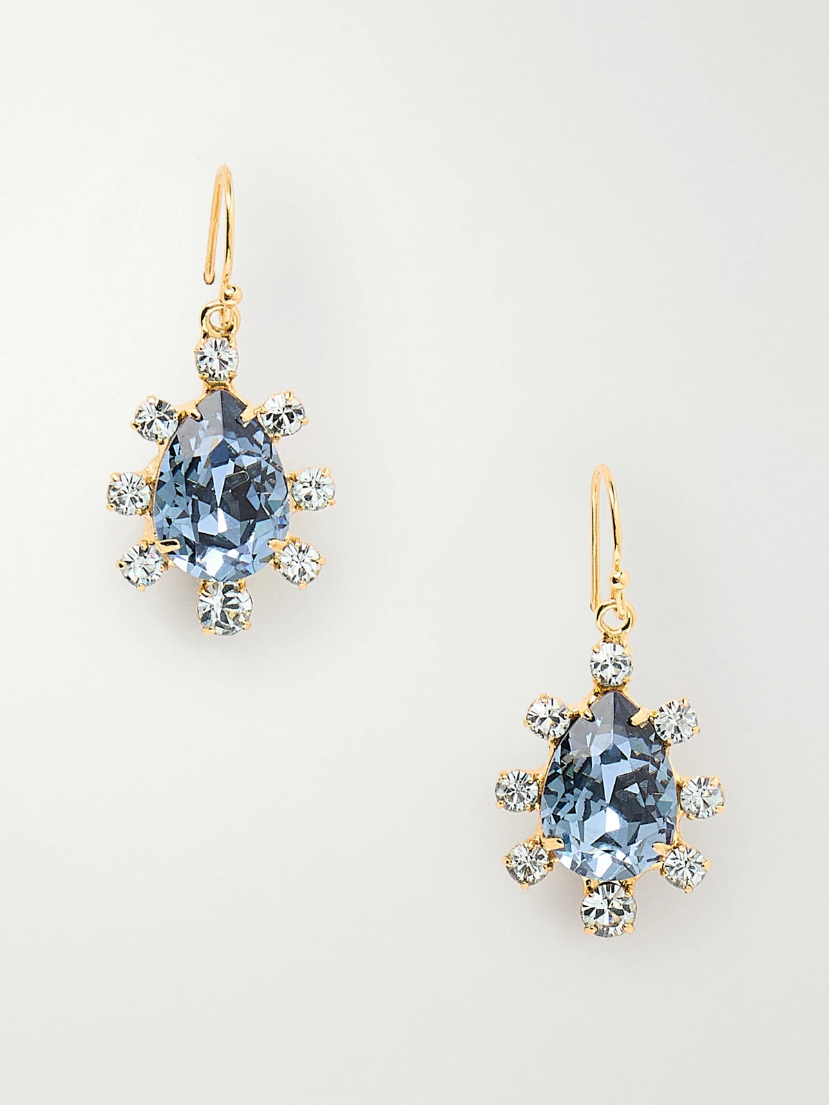 Adalee Gold-plated Sapphire Earrings