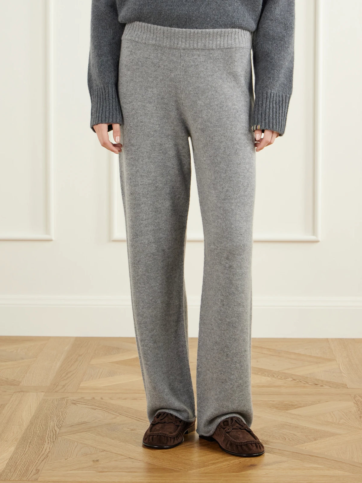 James Perse Cashmere Wide-leg Pants