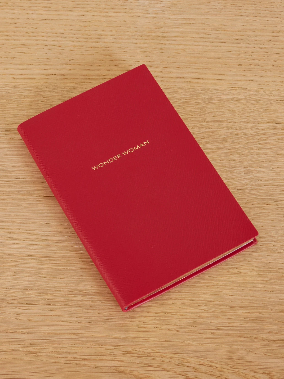 Chelsea Wonder Woman Textured-leather Notebook