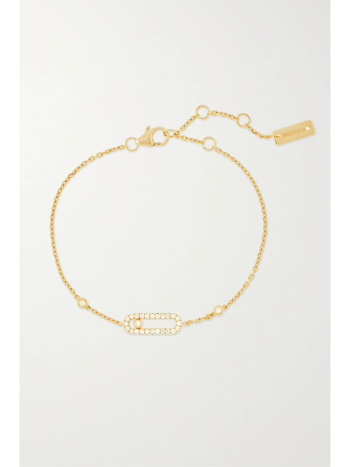 Move Uno 18-karat Gold Diamond Bracelet