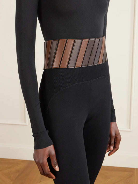 Stretch Leather Belt