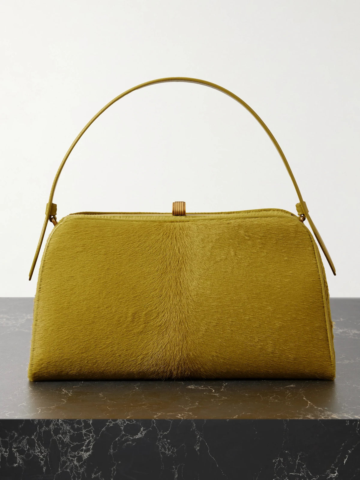 Cate Leather-trimmed Calf Hair Tote