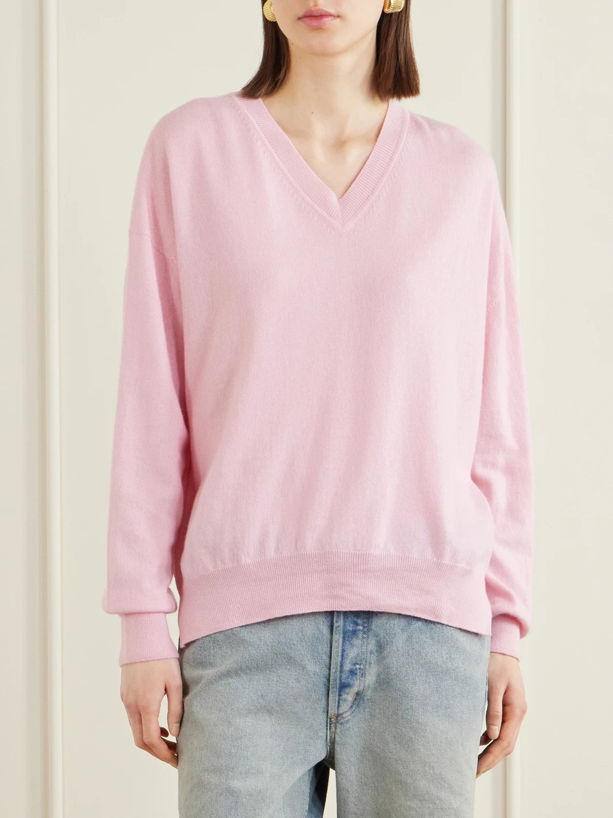 Tahra Cashmere And Cotton-blend Sweater