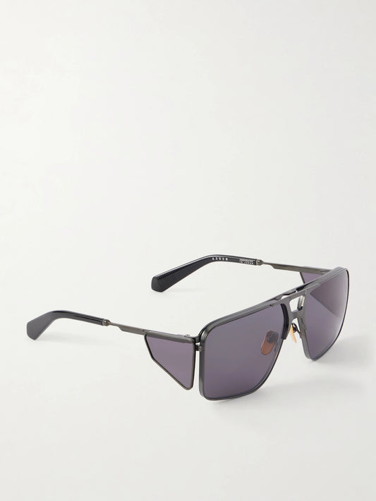 Assen Aviator-style Metal Sunglasses