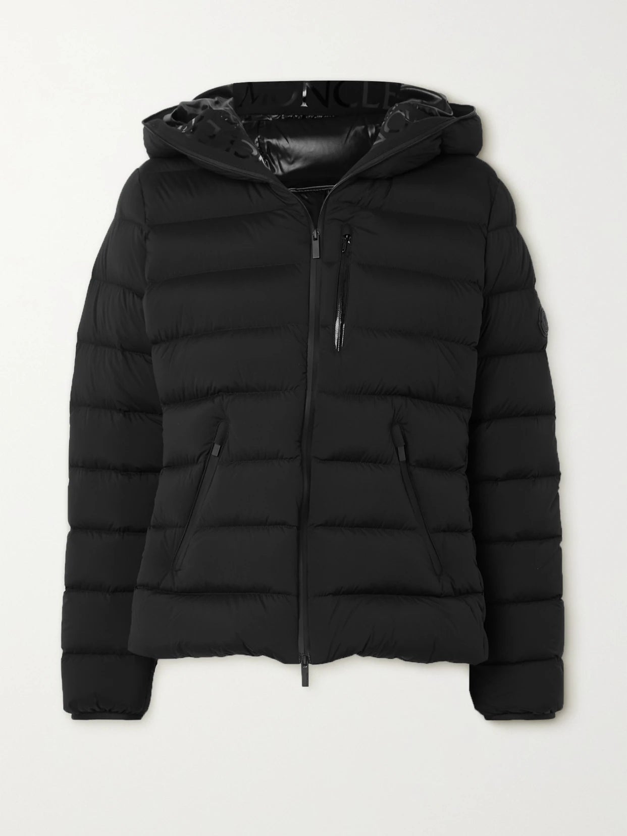 Herbe Hooded Quilted Shell Down Jacket