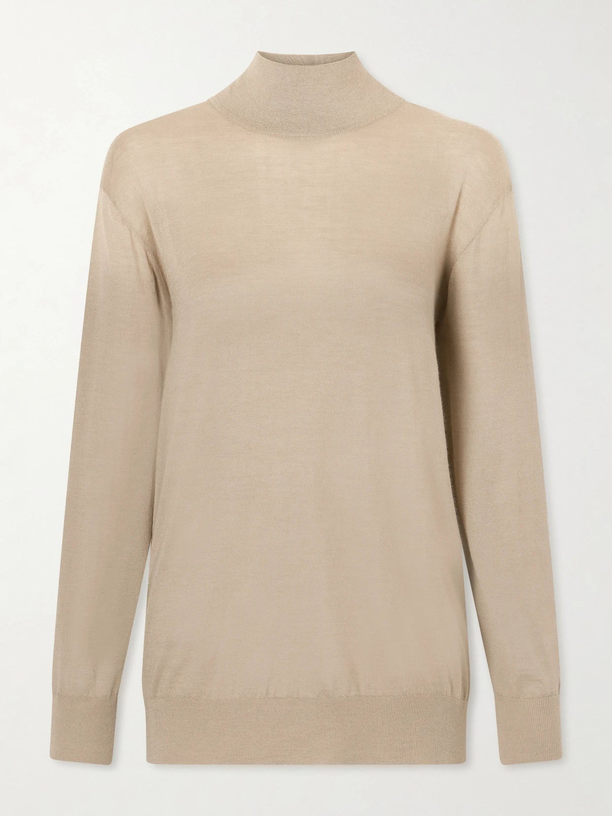 Orly Cashmere And Silk-blend Turtleneck Sweater